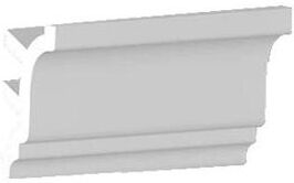 Creative Labs Crown Foam Crown Molding 452 - 8 Foot - Carton of 7