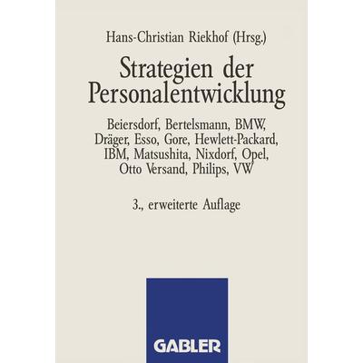 Strategien der Personalentwicklung, Taschenbuch von , Betriebswirtschaftlicher Verlag Gabler, 978-3-409-33800-4