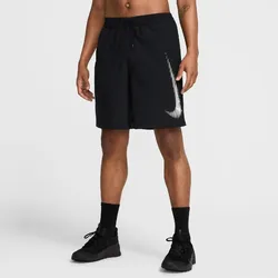 NIKE Form Dri-FIT 9" Unlined Versatile Shorts Herren 010 - black/white XL