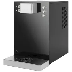 Virtus Wasserspender 60 Liter/Stunde, Raumtemperatur (still)/gekühlt/mit Kohlensäure - Farbe schwarz (Q3TBGB)