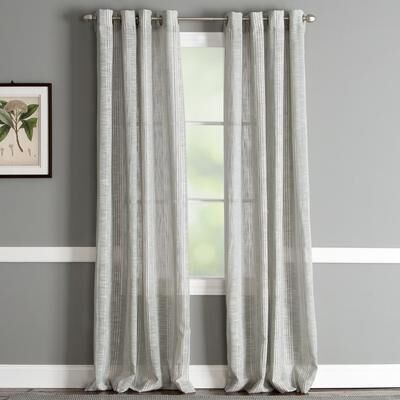 Porch & Den Annamae Grommet-Top Curtain Panel