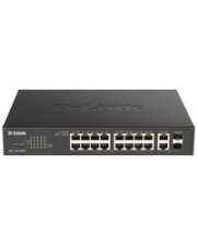 D-Link Switch 16G 2SFP PoE+ 130W 16x10/100/1000 2xSFP PoE DGS-1100-18PV2. Switch-Typ: Managed Switch-Ebene: L2. Basic Switching RJ-45 Ethernet Ports-Typ: Gigabit 10/100/1000 Anzahl der basisschaltenden Ports: 16. Vollduplex. Routing-/Switching-Kapazit?t: (DGS-1100-18PV2)