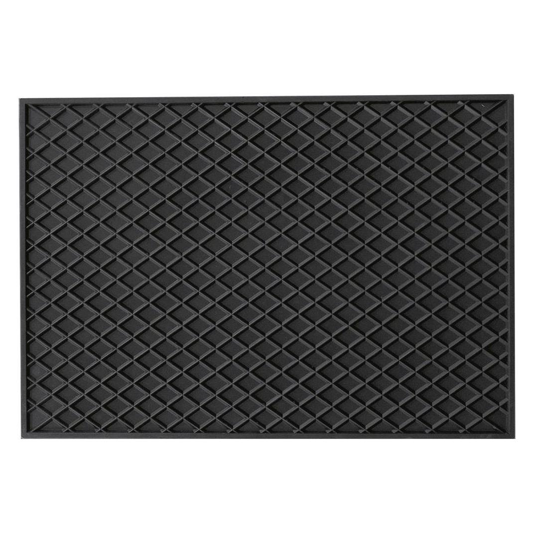 HP Autozubehör Gummi Wabenmatte (1 Fussmatte) (16537)