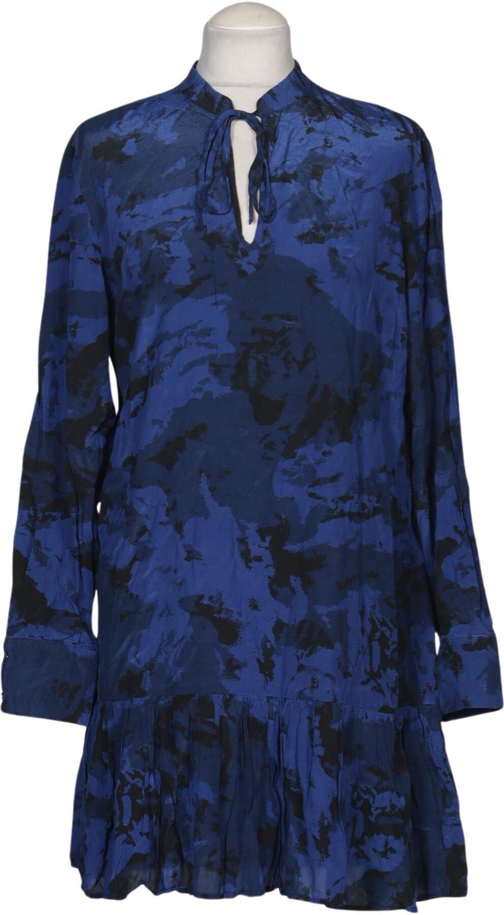 GAS Damen Kleid, Marineblau, Gr. M, Viskose - Second Hand