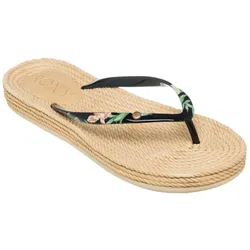Roxy Zehentrenner South Beach Black Print 2.0 - 39 - 39