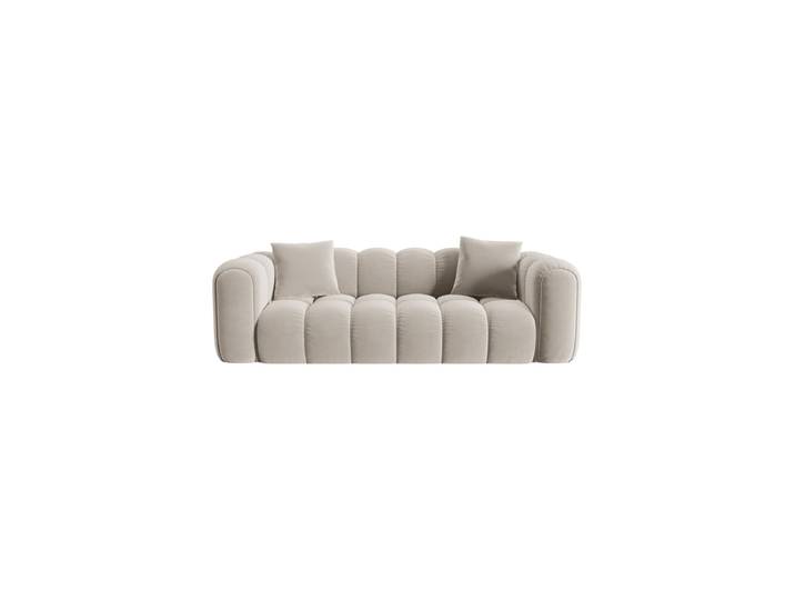4-Sitzer Design Sofa „Elise“ Samt Ecru CXL by Christian Lacroix