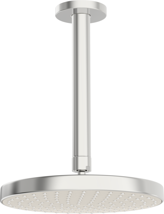 Hansabasicjet Kopfbrause 44370100 Anti-Kalk-Technik, Deckenanbindung, 1-strahlig, Ausladung 251 mm, chrom