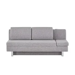 Schlafsofa mit Armteilverstellung  ¦ grau ¦ Maße (cm): B: 200 H: 90 T: 97.0