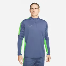 NIKE Academy Dri-FIT langarm Fußball Trainingsshirt Herren 491 - diffused blue/green strike/white M