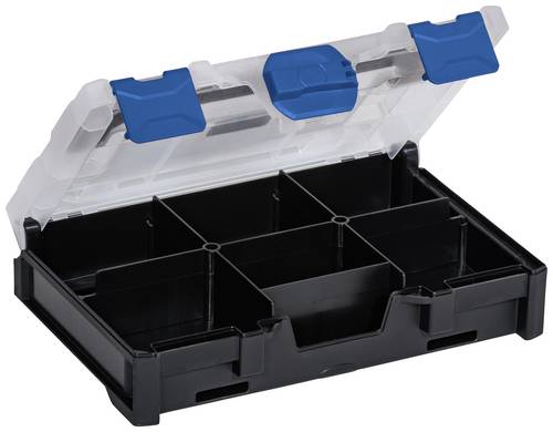 Allit EuroPlus MetaBox mini 63 Sortimentskoffer (L x B x H) 250 x 167 x 63mm Anzahl Fächer: 6 Inhalt 1St.