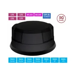 PAN-ANT530B 4xLTE/5G/2xWLAN/GPS High Performance Antenne mit 3m Kabelsatz