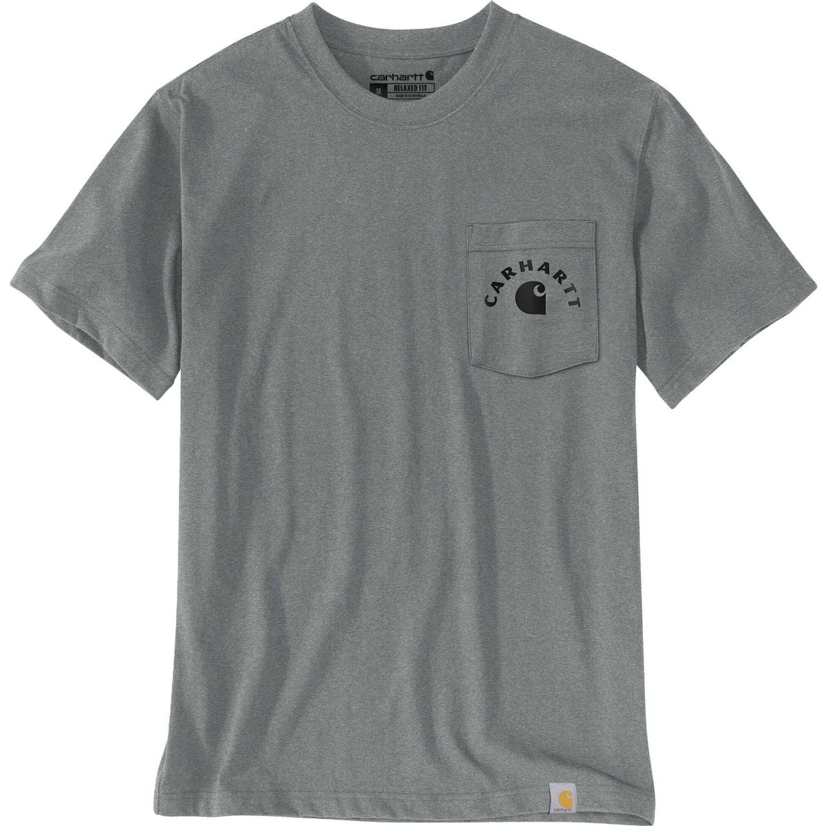 Carhartt Irvine Relaxed Work T-shirt weathered ash heather (E87) L REG 107317-E87LREG