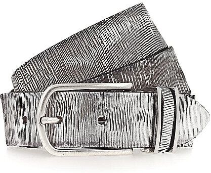 B.BELT Ledergürtel CUNO grau   105 105
