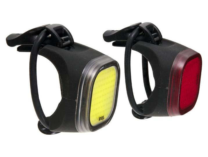 Knog Lichtset Blinder Mini Cross Schwarz 50 lm