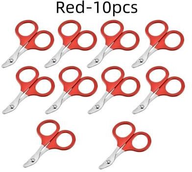 Uplifted Finds Professional Precision Pet Nail Trimmers red 10 Pcs