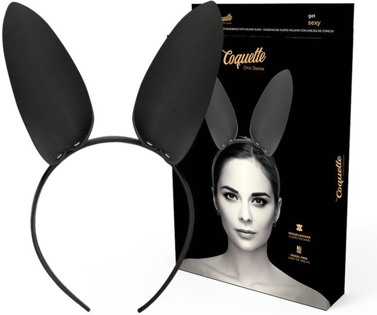 COQUETTE ACCESSORIES Serre-tête avec oreilles de lapin chic et élégant
