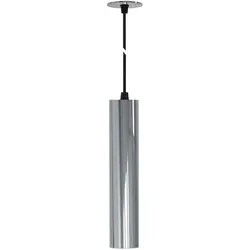Atmos GU10 Röhrenpendelleuchte in Silber, Aufputz- oder Einbaumontage, modernes Innendesign - Beneito & Faure
