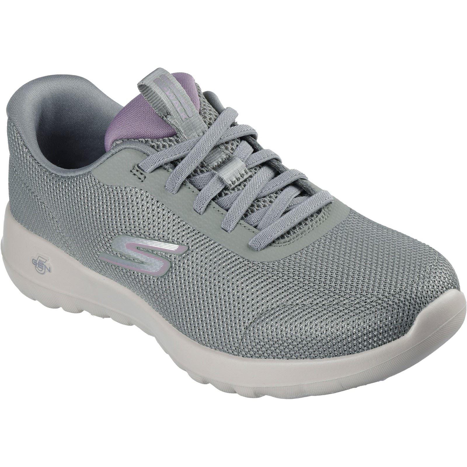 Skechers GO WALK Joy Rina Textil Damen Sneaker Sage/Lavendel