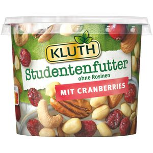 Kluth Studentenfutter, mit Beeren, 275g