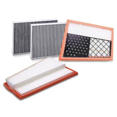 Bestprice Luftfilter + Innenraumfilter (Aktivkohle / 2-er Set) [Hersteller-Nr. 41860601] für Mercedes-Benz