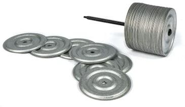 HydroShield Building Products HydroShield Metal Insulation Plates 3 Inch (1 000 Pieces)