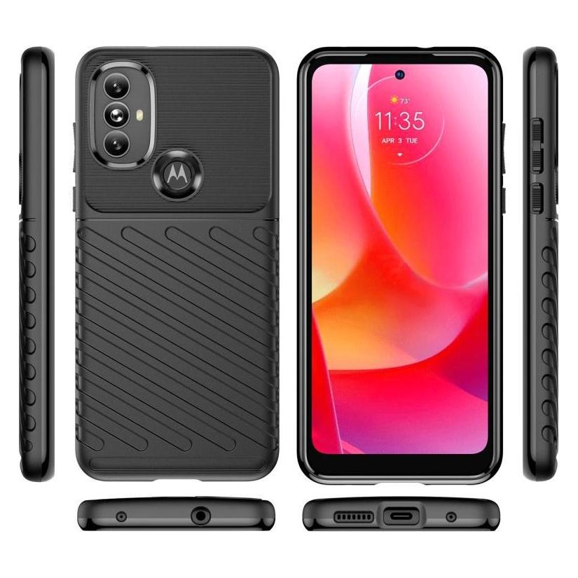 Hurtel Thunder Case flexible armored cover for Motorola Moto G Power 2022 black (Motorola Moto G Power (2022)) (1404978613)