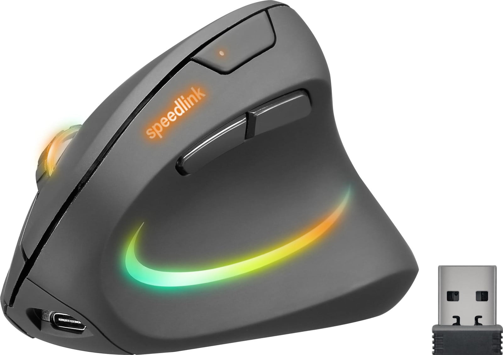 Speedlink PIAVO PRO ergonomische draadloze muis - zwart - SL-630026-BK