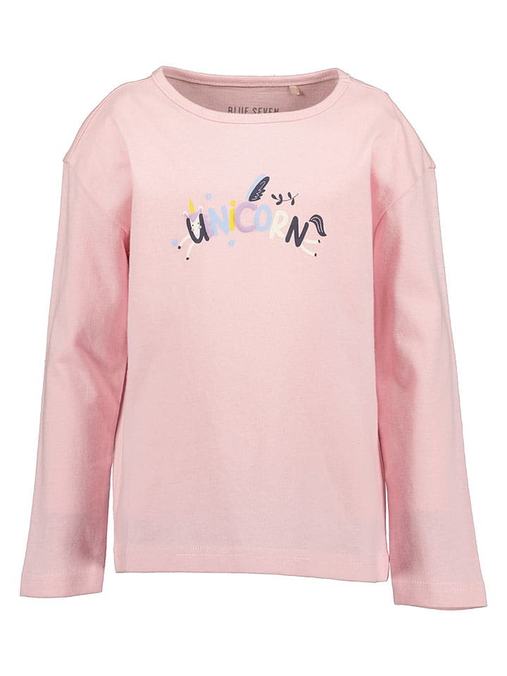 Blue Seven Longsleeve in Rosa - 110