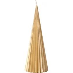 Christmas Chic Weihnachtskerze Tannenbaum 24 cm, gold