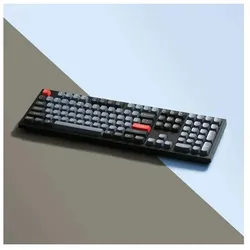 Keychron K10 Pro (Eng. Int., Kabelgebunden, Kabellos), Tastatur, Schwarz, Grau