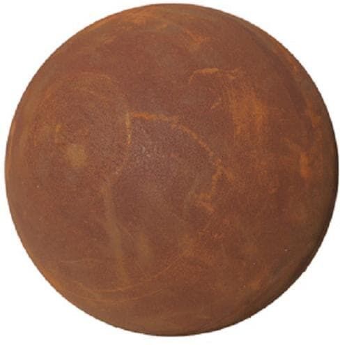 Dekofigur "Ambiance Kugel, Metall rost, Ø 50 cm", braun, Ø:50cm, Metall, Dekofiguren, Dekofigur braun Ø 50cm