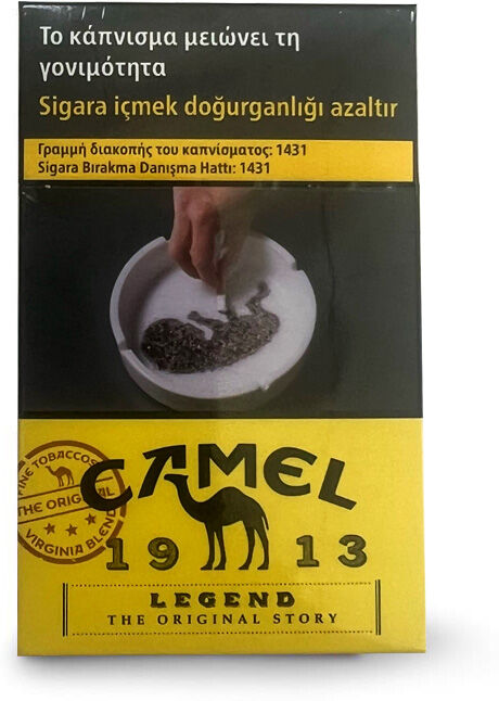 Camel Legend Yellow 1913 - 1 cartouche (10x20)
