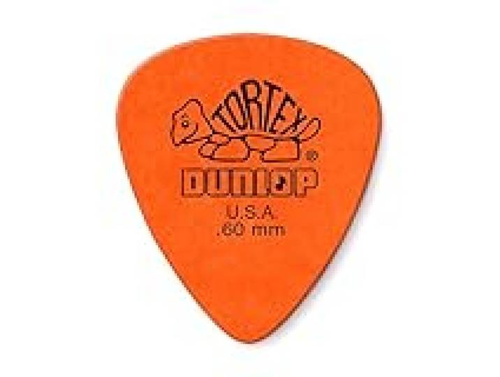 DUNLOP Tortex Standard 0.60 mm orange, paquet de 72 médiators (418R060)