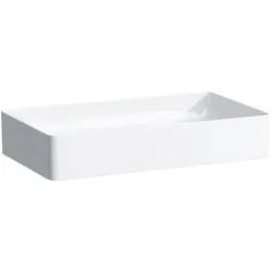 LAUFEN Living Square Schale 8114340001121 60x34cm, ohne Überlauf und Hahnloch, Saphirkeramik