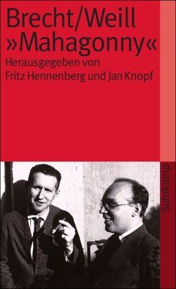Bertolt Brecht - Brecht/Weill >Mahagonny< (suhrkamp taschenbuch) - Preis vom 30.09.2026 22:30:23 h