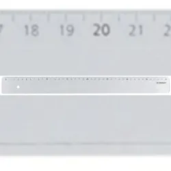Q-Connect® KF00588 Lineale Standard im Etui, 40 cm