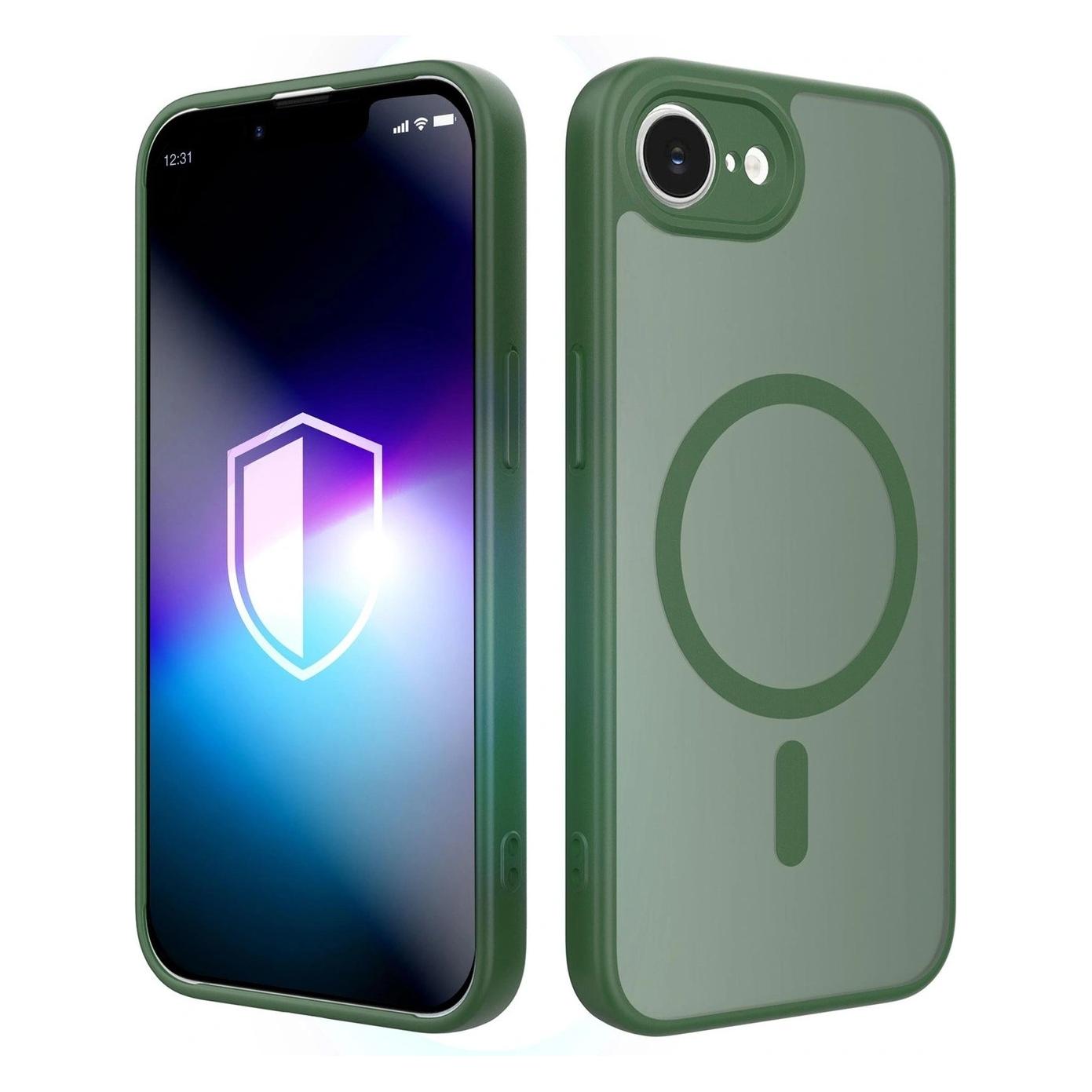 3MK Apple iPhone 16E/ iPhone 17E - Misty MagCase Green (Apple iPhone 16e, Apple iPhone 17e) (5903108759977)