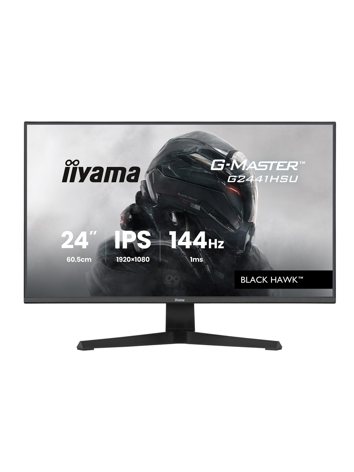 24" iiyama G-MASTER Black Hawk G2441HSU-B1 - LED monitor - Full HD (1080p) - 24"