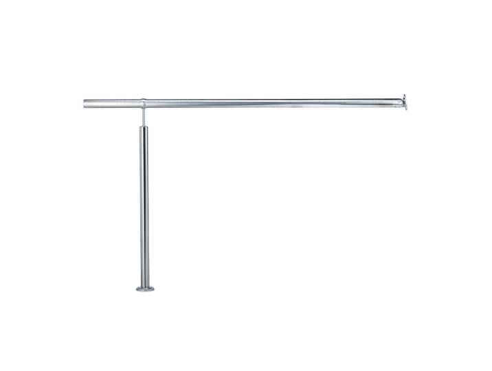 Treppengeländer Edelstahl 1500 mm Silber
