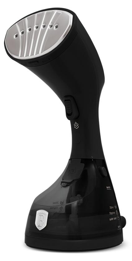 BerlingerHaus Stoomapparaat voor kleding Matte Black Collection