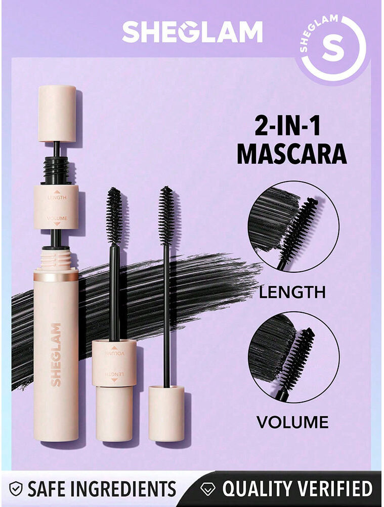 Sheglam Máscara para cílios Lash Besties 2 em 1 8,7 ml