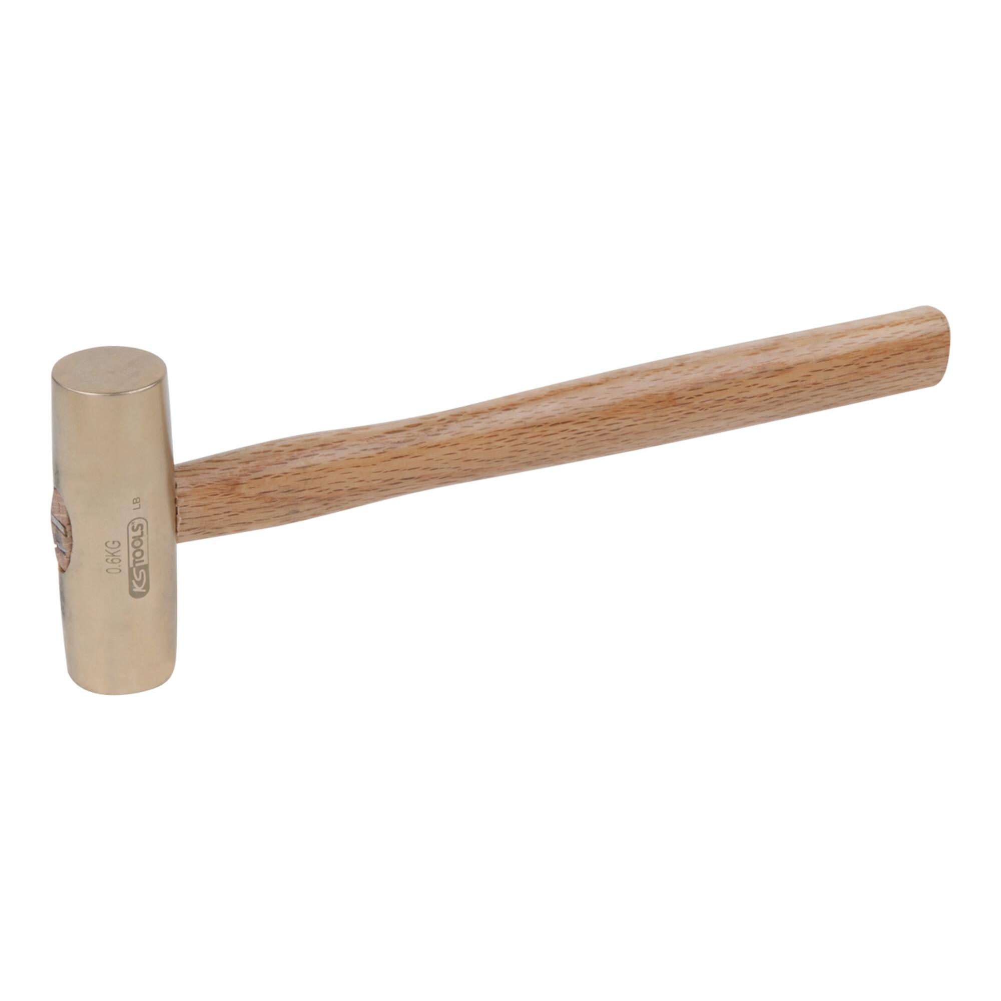 KS Tools BRONZEplus Maschinistenhammer, 300g, amerikanische Form (963.2141)