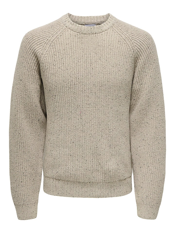 ONLY & SONS Pullover "Litus" in Beige - S