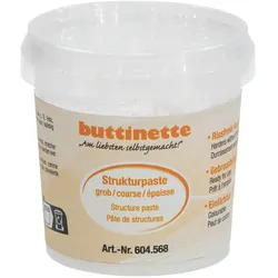 buttinette Strukturpaste, grob, 225 g