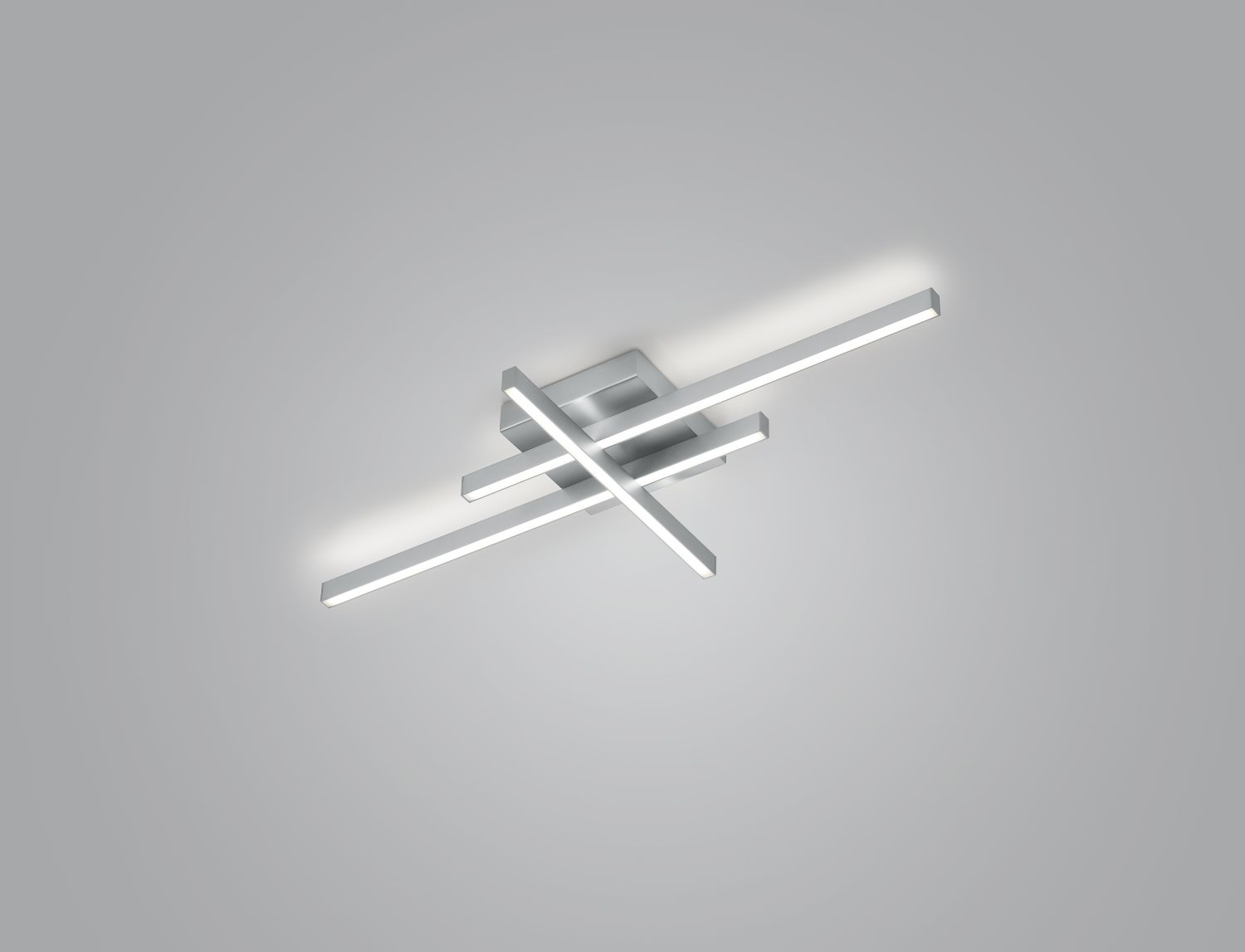 GKS Knapstein LED-Deckenleuchte FELI Nickel 91.363.05 4250035830936