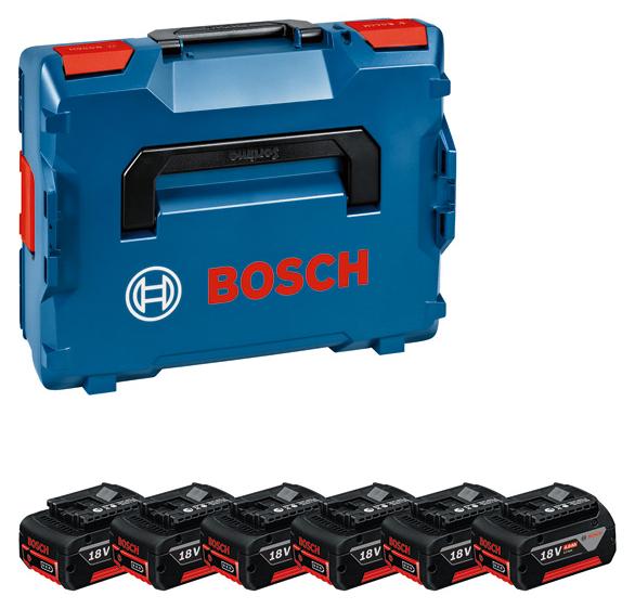 Akkupack 6x GBA 18V 4,0Ah