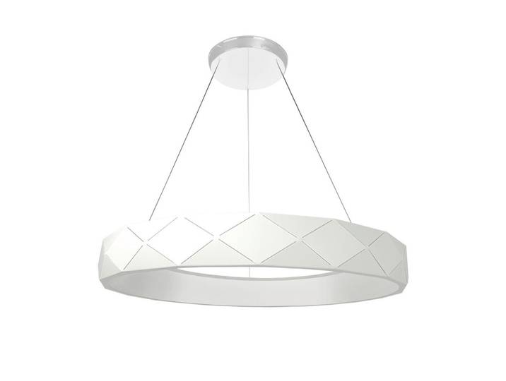 Hängeleuchte Reus, Weiß, Metall, 100 cm, RoHS, Lampen & Leuchten, Innenbeleuchtung, Hängeleuchten, Pendelleuchten
