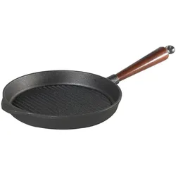 Skeppshult Gusseisen Grillpfanne 22 cm Buche, Pfanne + Kochtopf