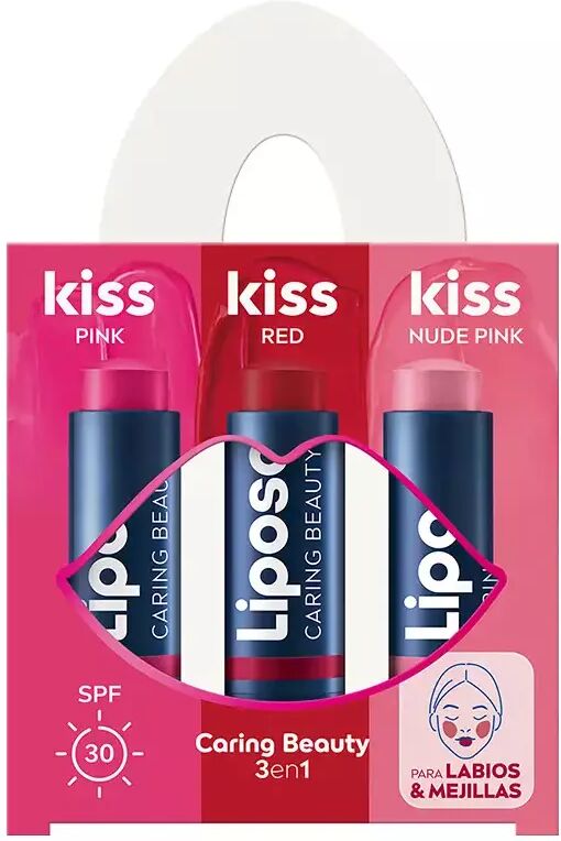 Liposan Kiss Kiss Kiss Pack 3 Units