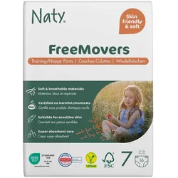 FreeMovers Windelhöschen|Pants - Gr.7 | 16+kg 16Stk